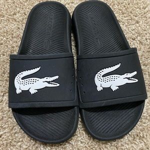 Lacoste Woman Croco 🐊 Slide Sandals